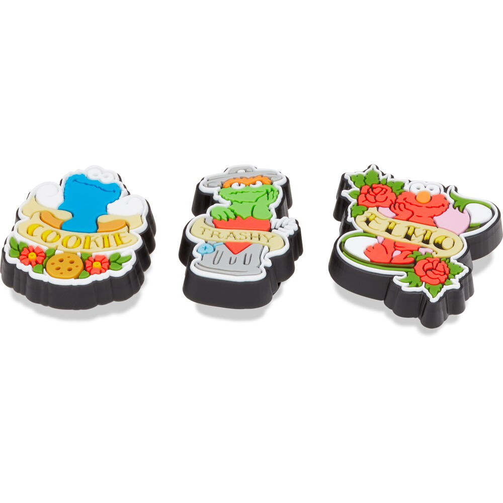 Jibbitz™ Sesame Street Pack com 3 Peças Unico