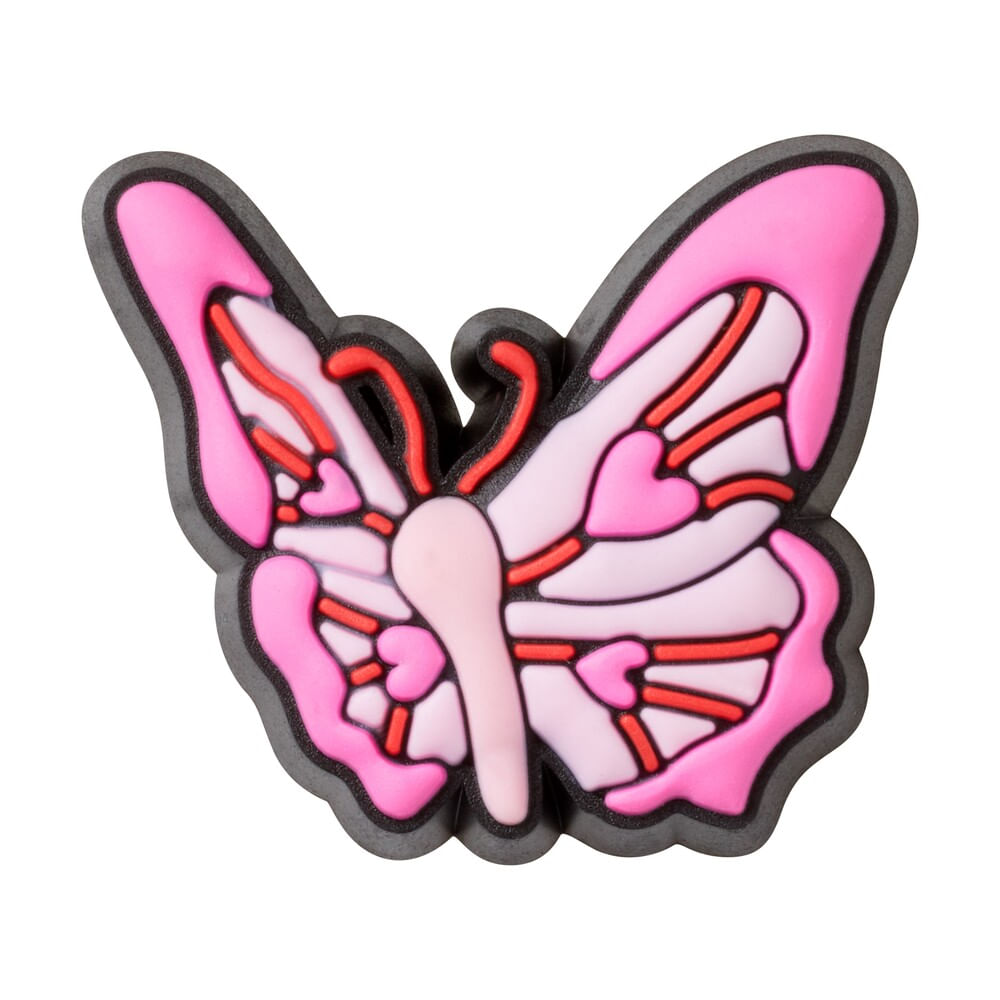 Jibbitz™ Borboleta Rosa Unico