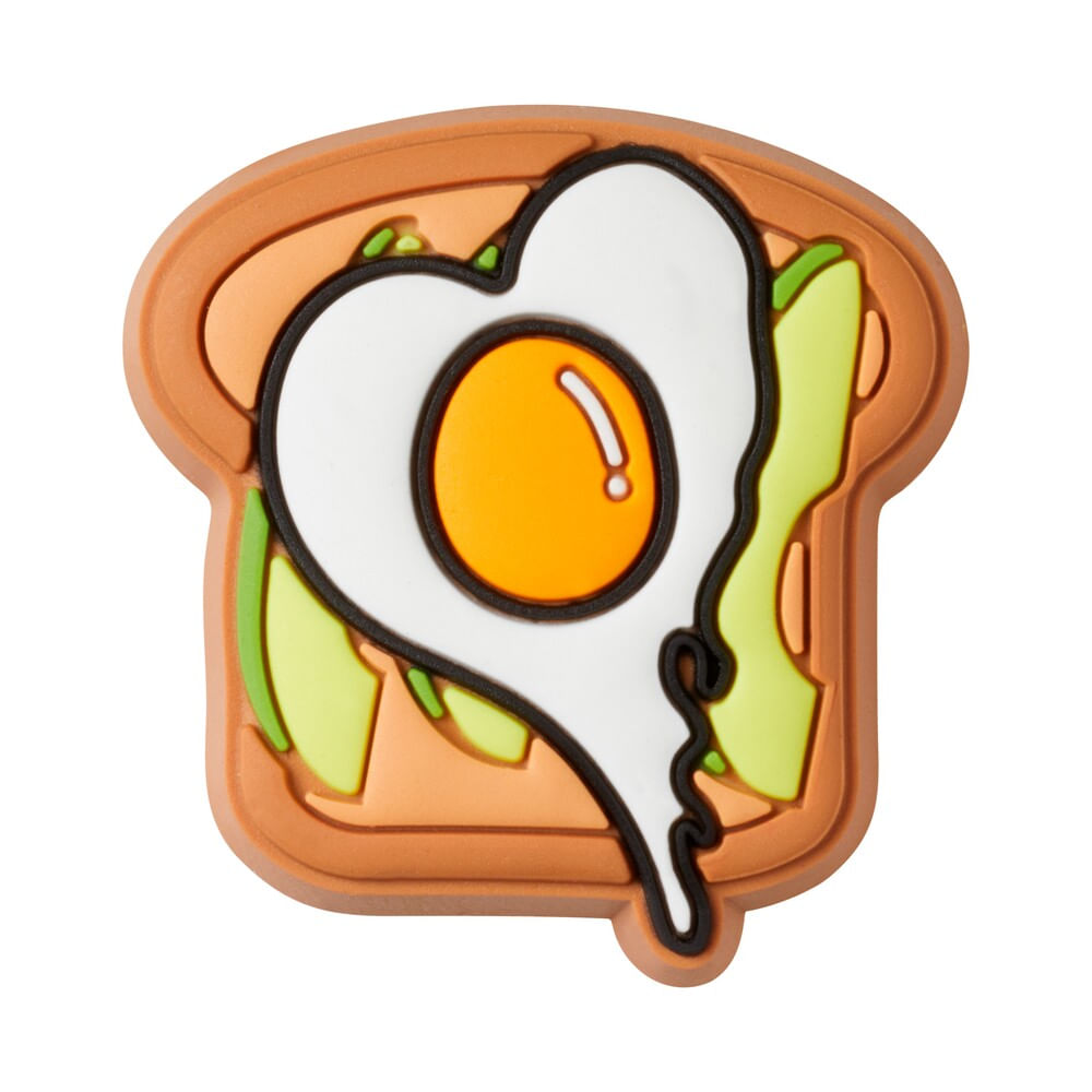 Jibbitz™ Torrada Avocado com Ovos Unico