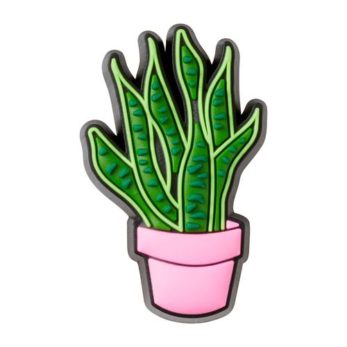 Jibbitz™ Planta no Vaso Rosa