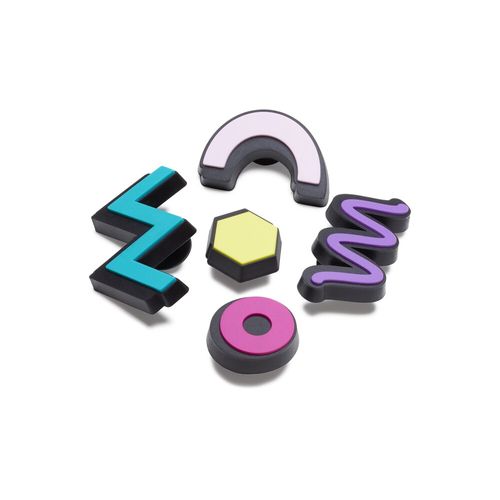 Jibbitz™ 90S Shapes Pack com 5 Peças