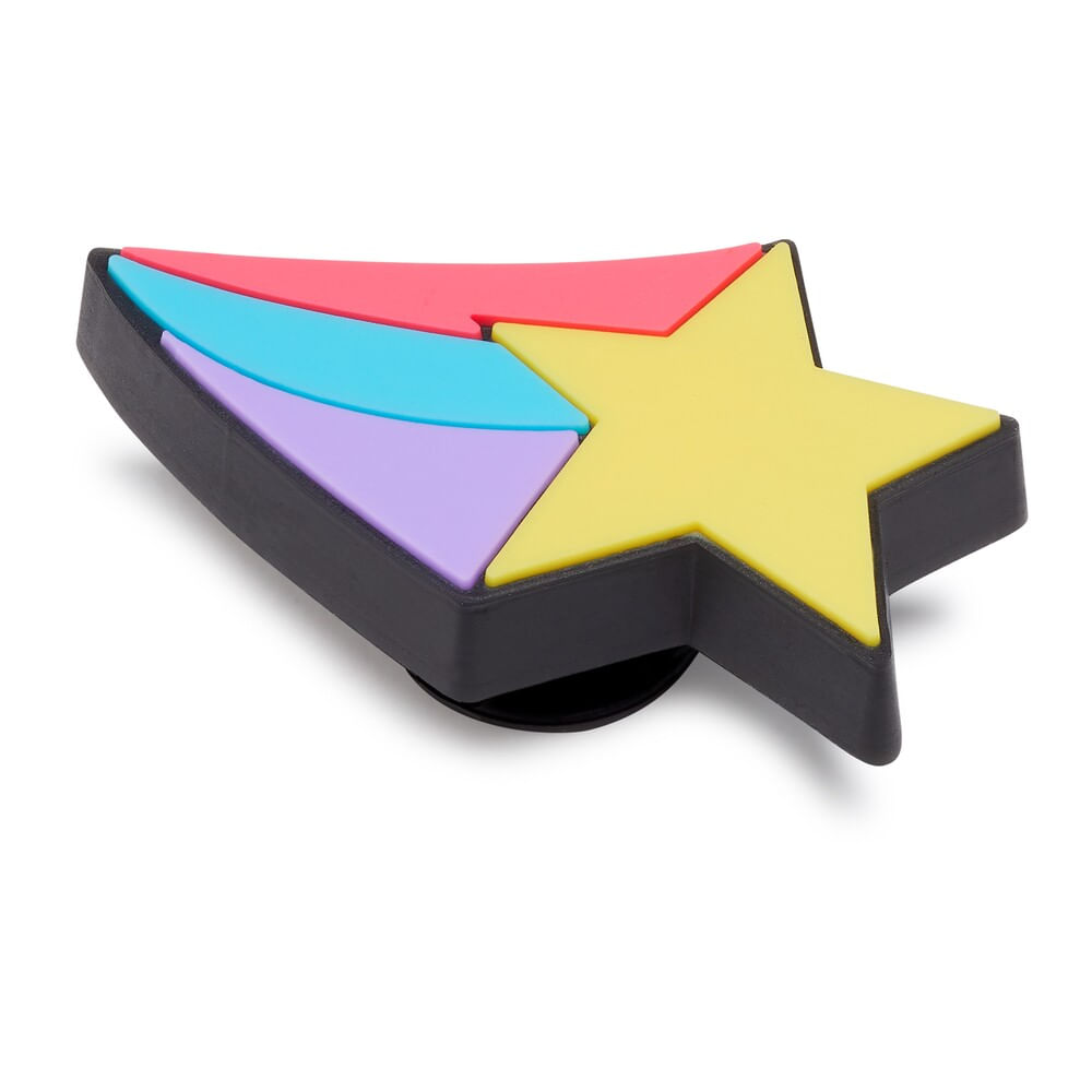 Jibbitz™ Estrela Cadente Colorida Unico