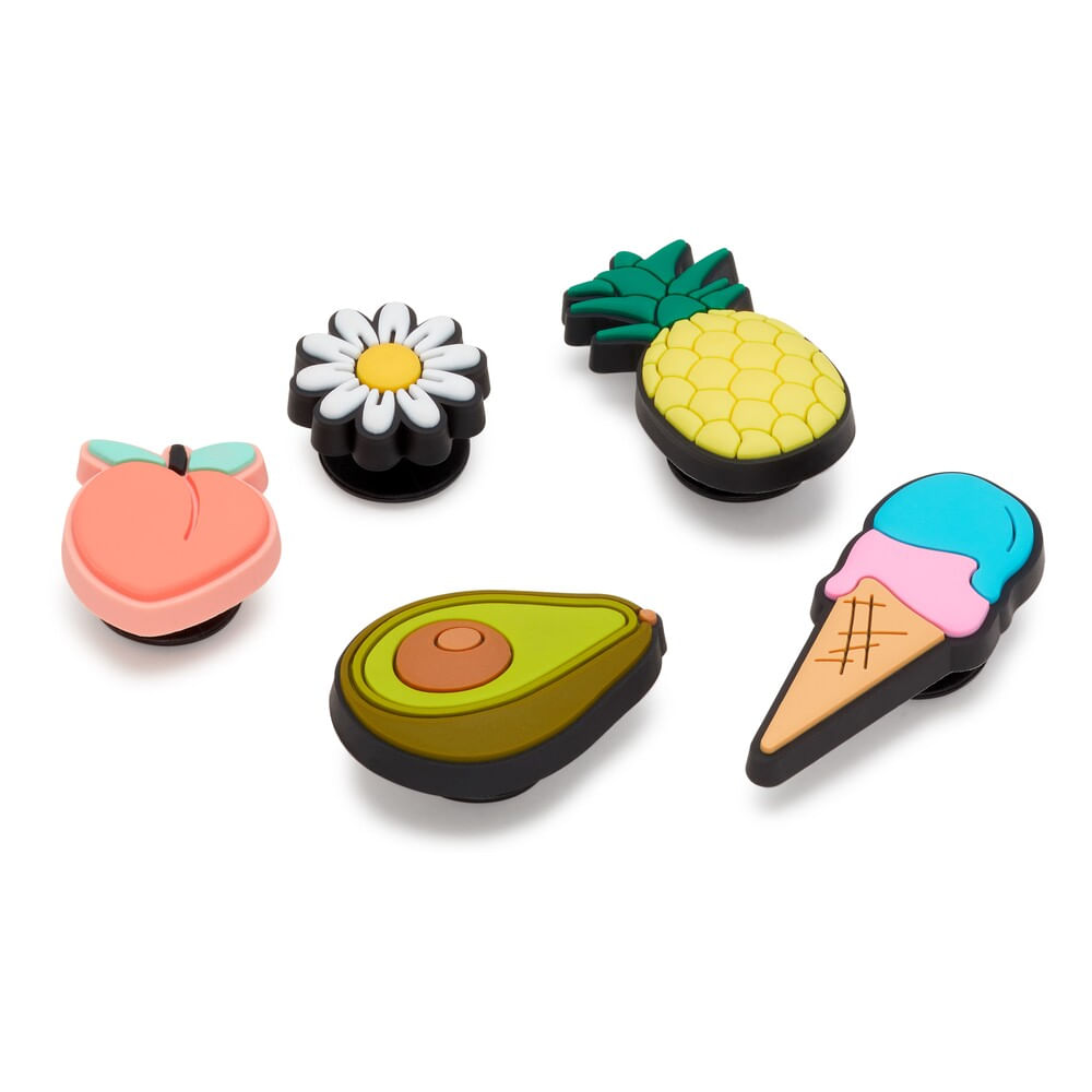 Jibbitz™ Summery Fun Pack com 5 Peças Unico