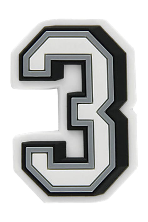 Jibbitz™ Número 3 UNICO