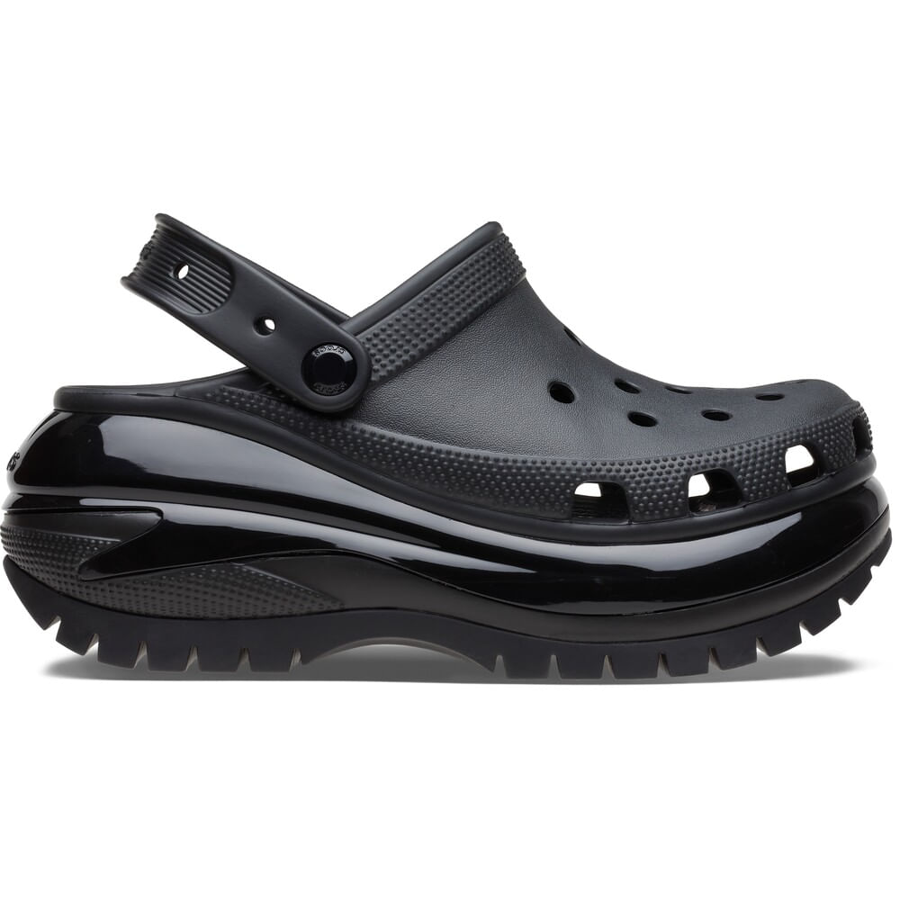 Sandália Crocs Classic Mega Crush Clog BLACK 36