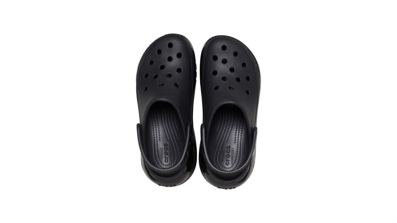 Sandália Crocs Classic Mega Crush Clog BLACK