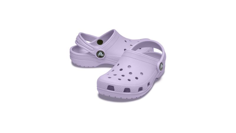 Sandália Crocs Classic Clog Juvenil LAVENDER