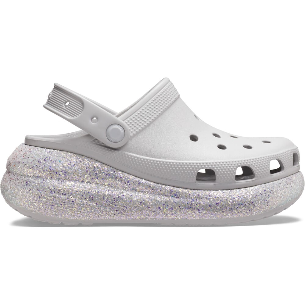 Sandália Crocs Classic Crush Glitter Clog ATMOSPHERE 34