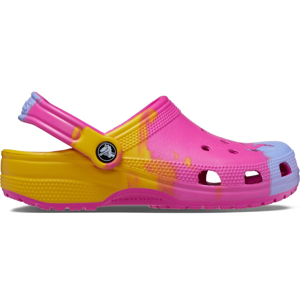 Sandália Crocs Classic Ombre Clog JUICE/MULTI 34