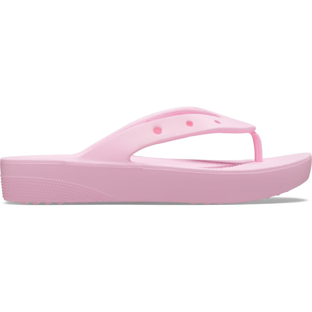 Chinelo Crocs Classic Platform Flip FLAMINGO 38