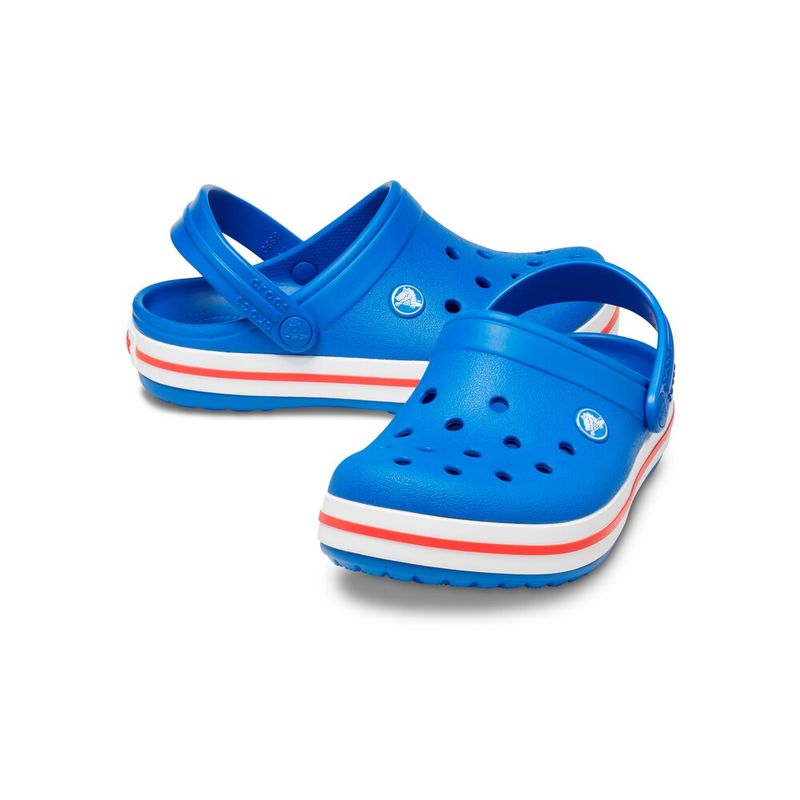 Sandália Crocs Crocband Clog Infantil Blue Bolt 2954