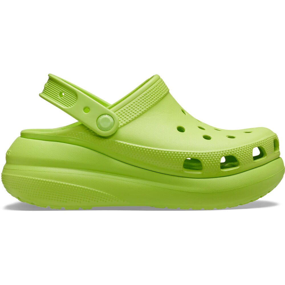 Sandália Crocs Classic Crush Clog LIMEADE 34