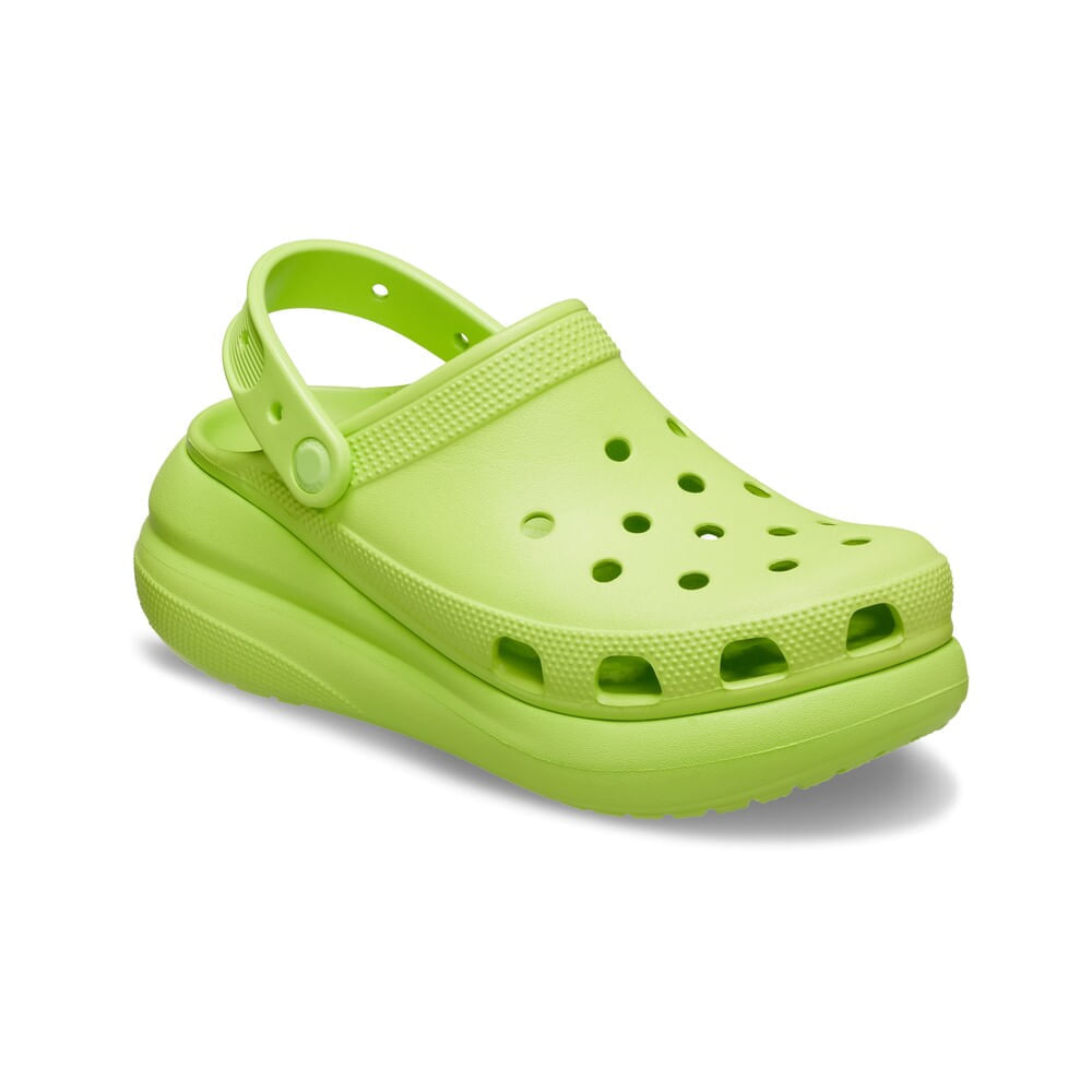 Sandália Crocs Classic Crush Clog Limeade