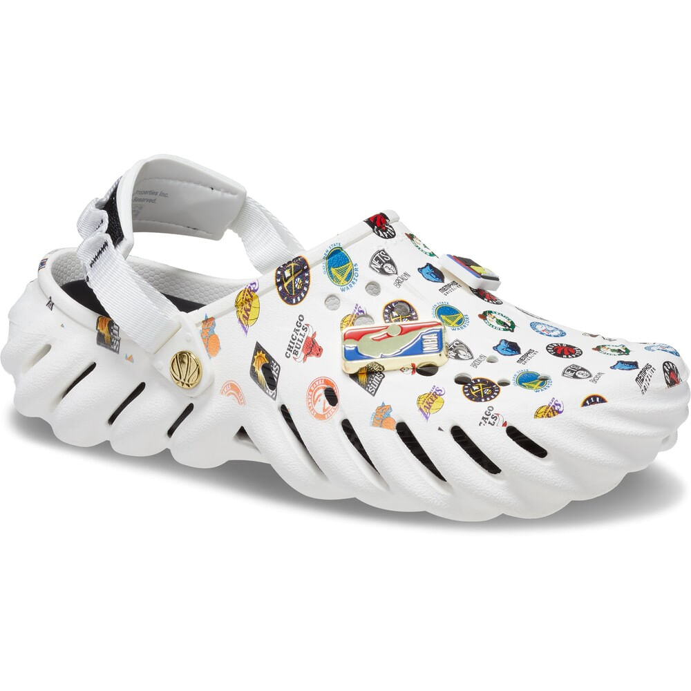 Sandália Crocs NBA All Star Echo Clog MULTI