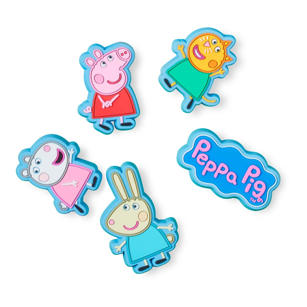 Jibbitz™ Peppa Pig Pack com 5 Peças UNICO