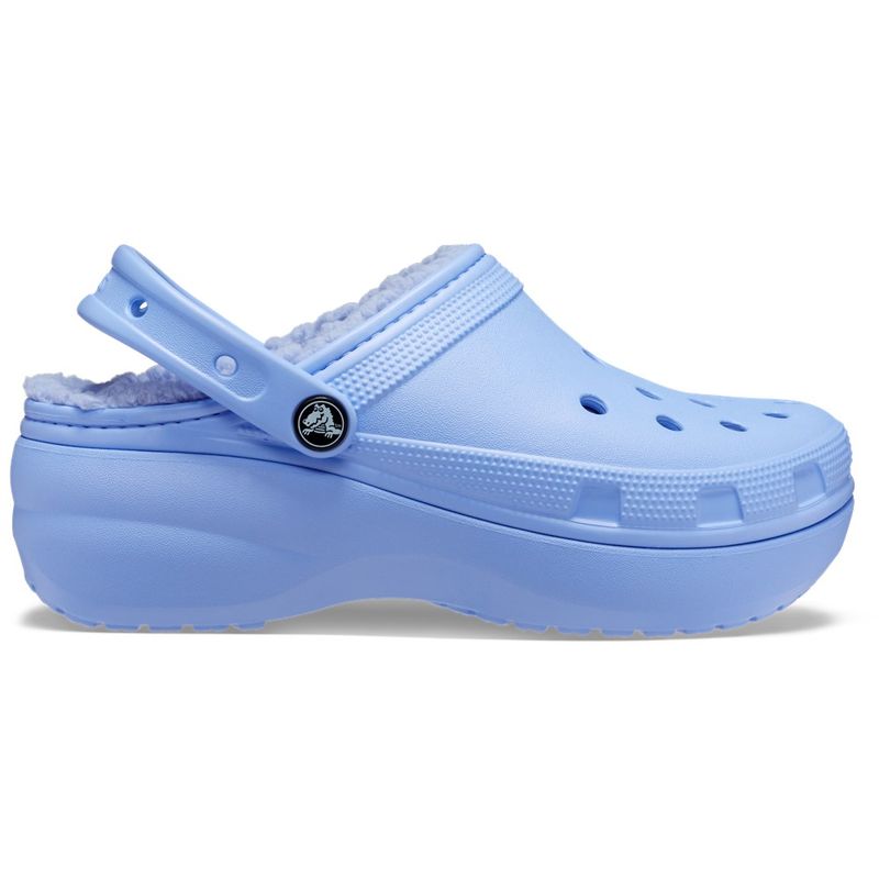 Sandália Crocs Classic Platform Lined Clog MOON JELLY