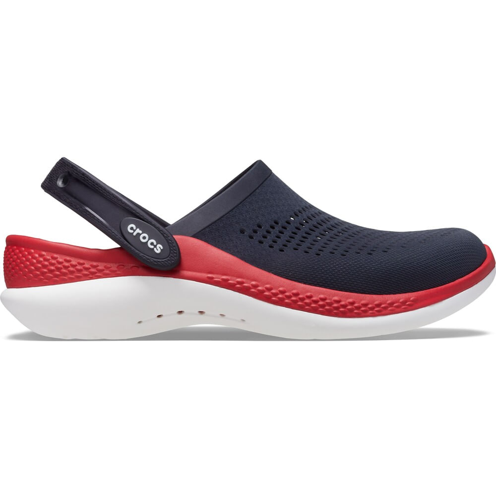 Sandália Crocs LiteRide 360 Clog NAVY/PEPPER 39