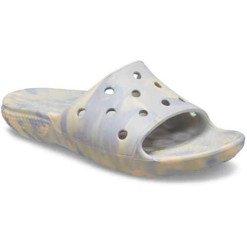 Chinelo Crocs Classic Marbled Slide Juvenil