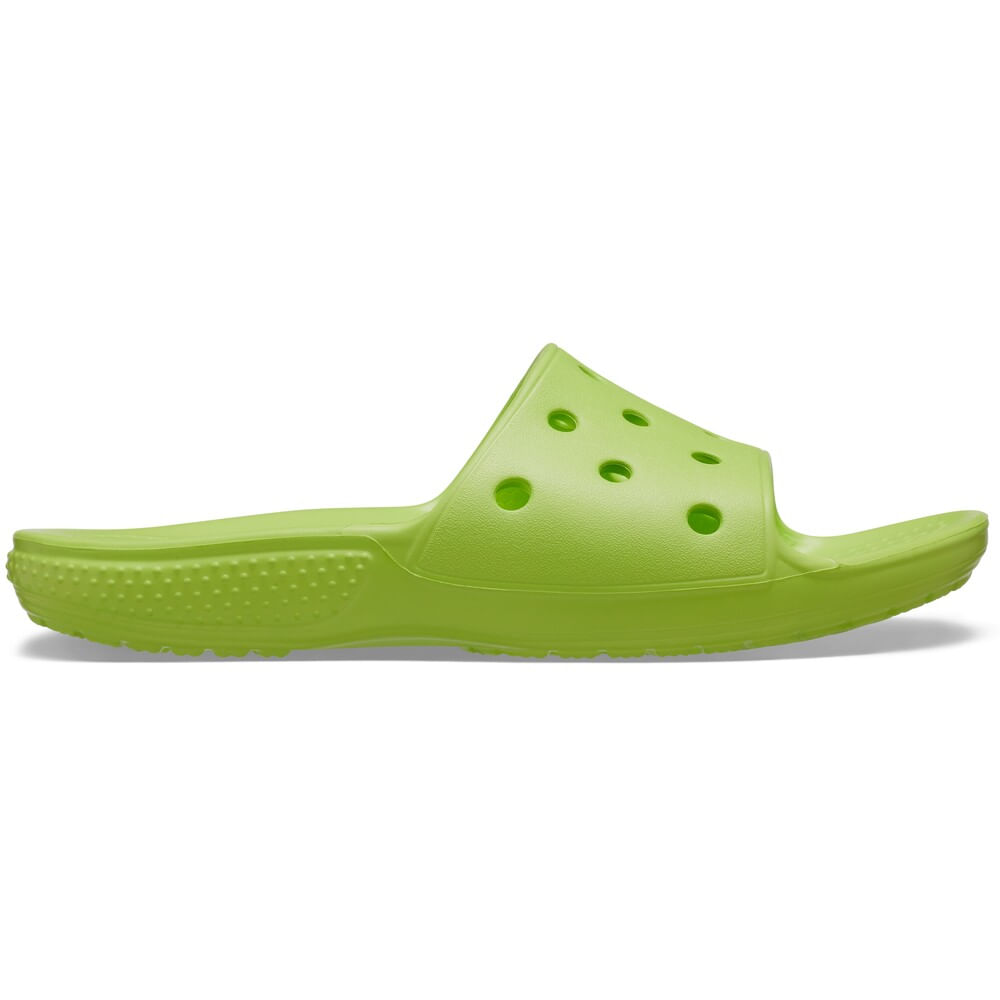 Chinelo Crocs Classic Slide Juvenil LIMEADE 22