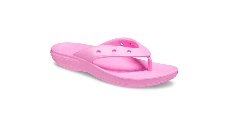 Chinelo Crocs Classic Flip TAFFY PINK