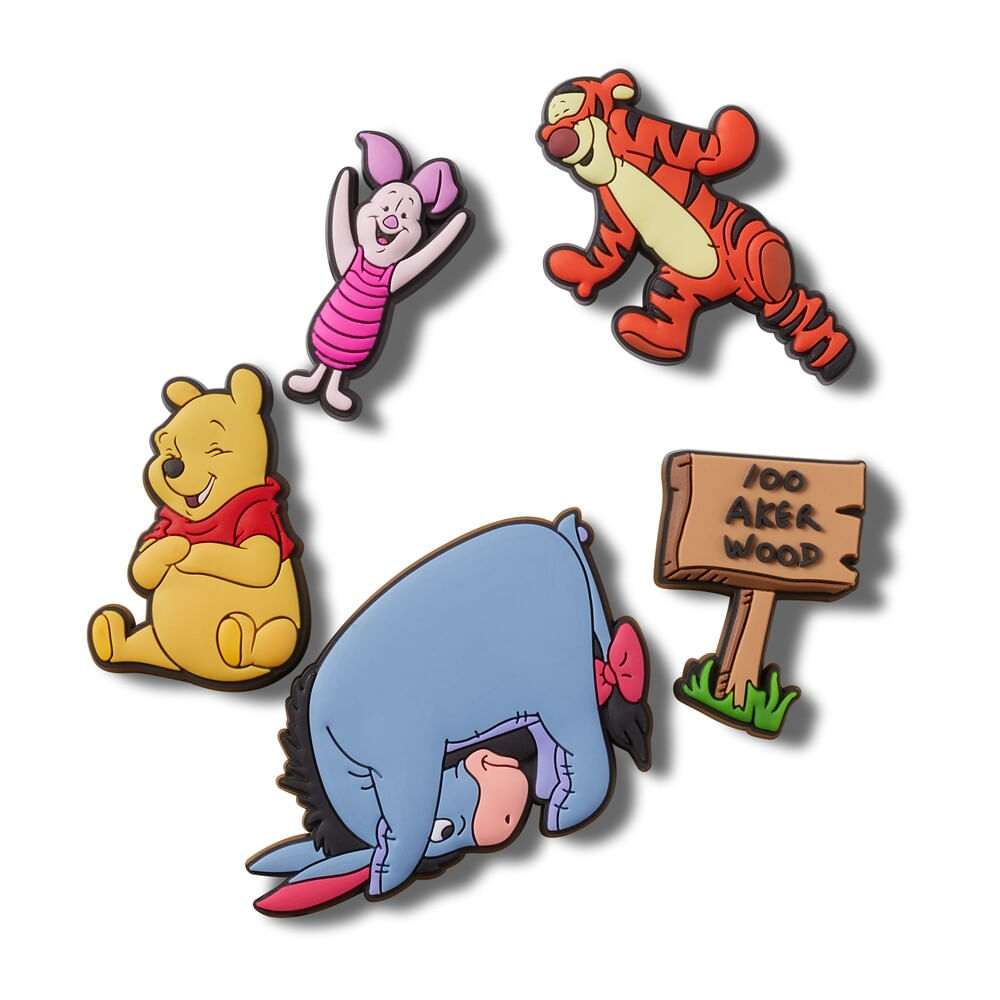 Jibbitz™ Winnie The Pooh Pacote com 5 Peças Unico