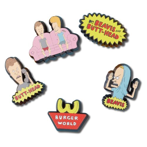 Jibbitz™ Beavis And Butthead Pack com 5 Peças