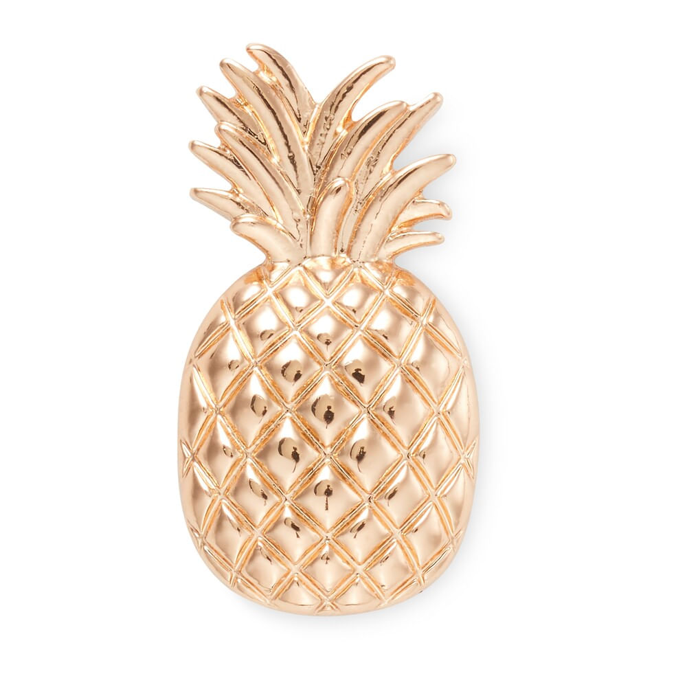 Jibbitz™ Abacaxi Dourado Unico