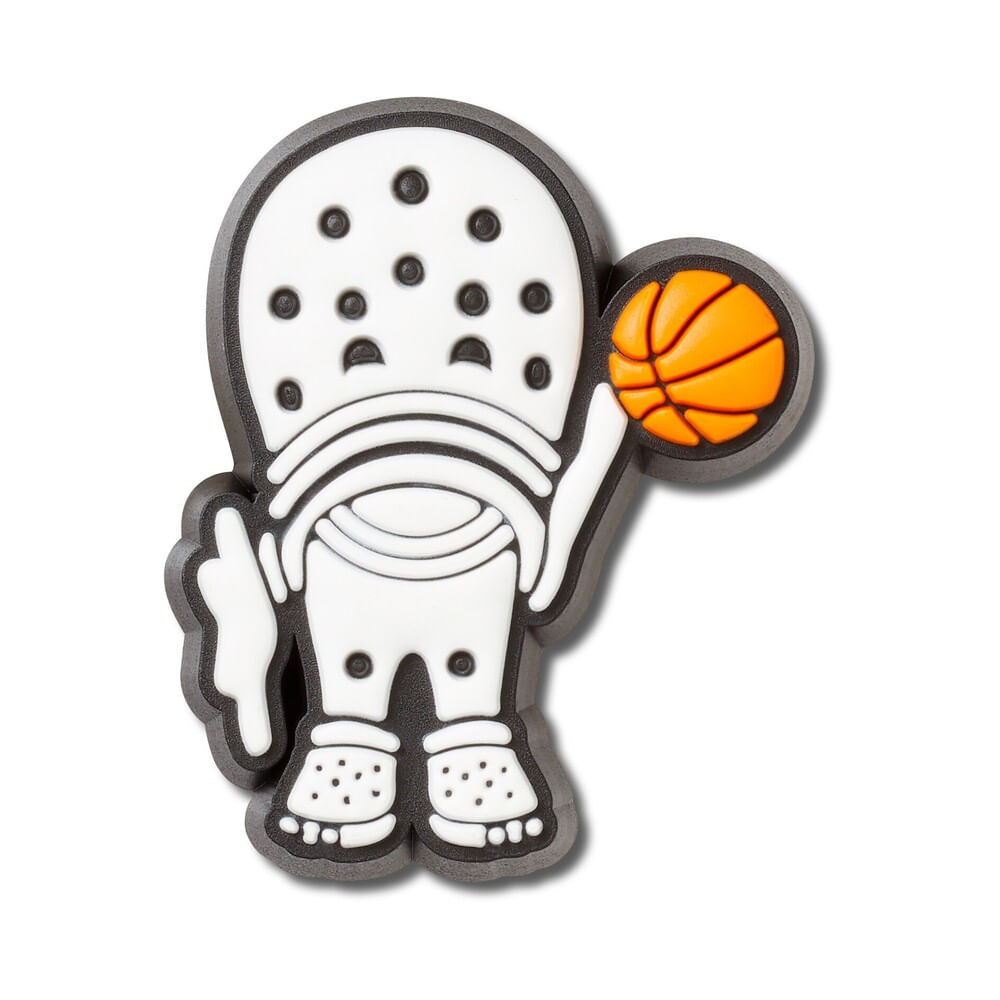 Jibbitz™ Pequeno Classic com Bola de Basquete Unico