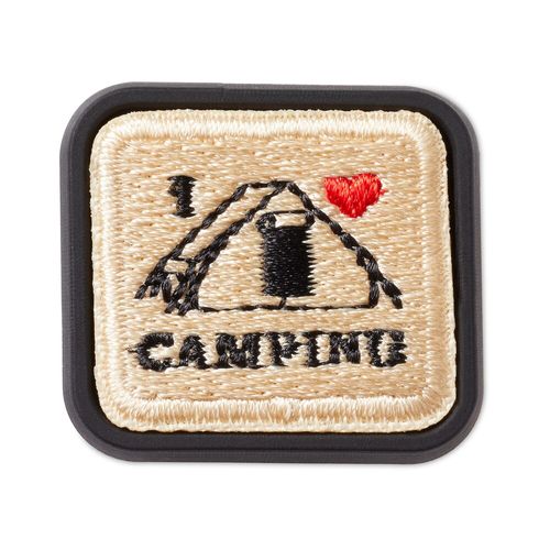 Jibbitz™ I Love Camping Patch