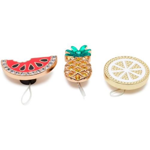 Jibbitz™ Frutas Brilhantes Pack com 3 Peças