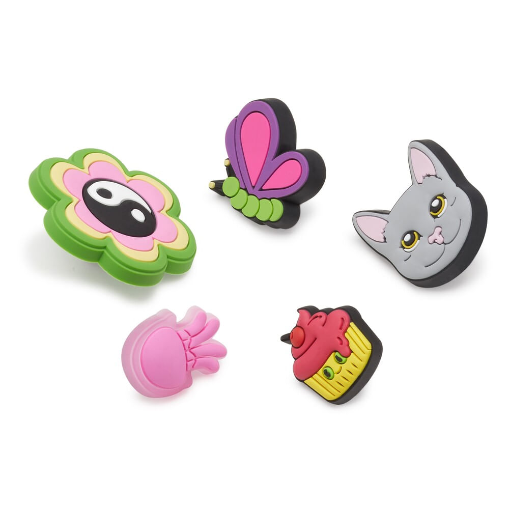 Jibbitz™ Para roupa Cupcake Pack com 5 Peças Unico