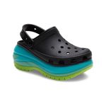 Sandália Crocs Classic Mega Crush Clog BLACK/MULTI