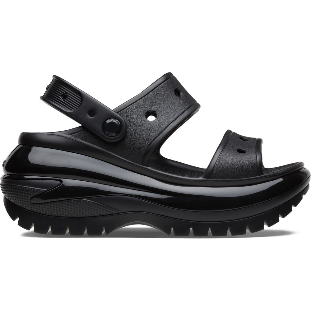 Sandália Crocs Classic Mega Crush Sandal black 36
