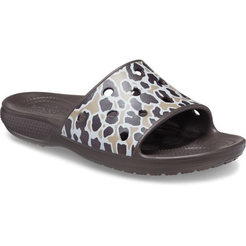 Chinelo Crocs Classic Animal Print Slide