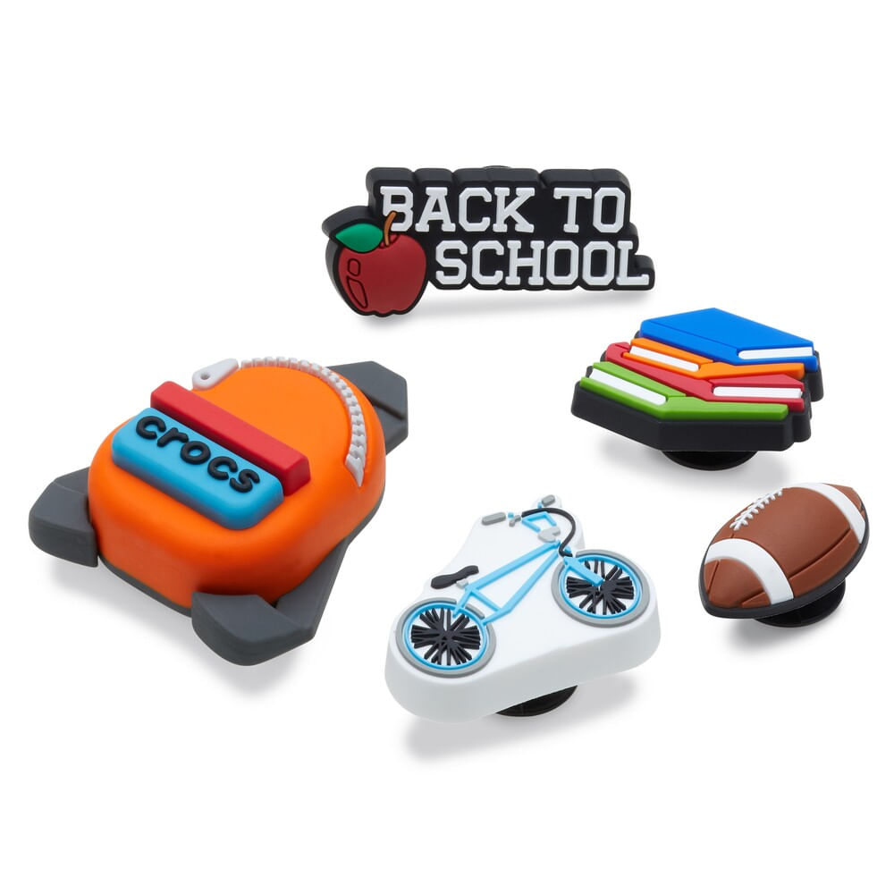 Jibbitz™ Back to School Pack com 5 Peças UNICO