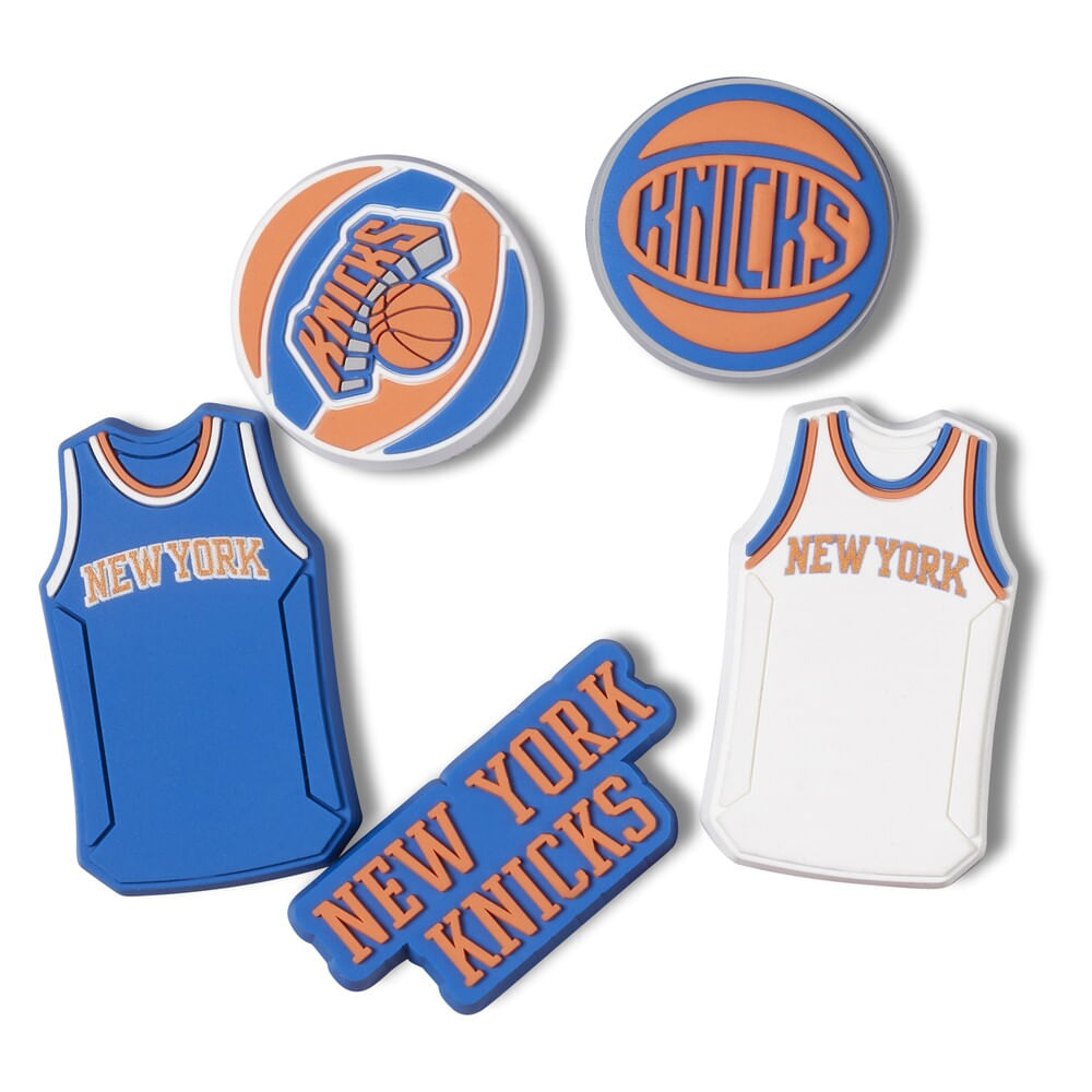 Jibbitz™ NBA New York Knicks Pack com 5 Peças Unico