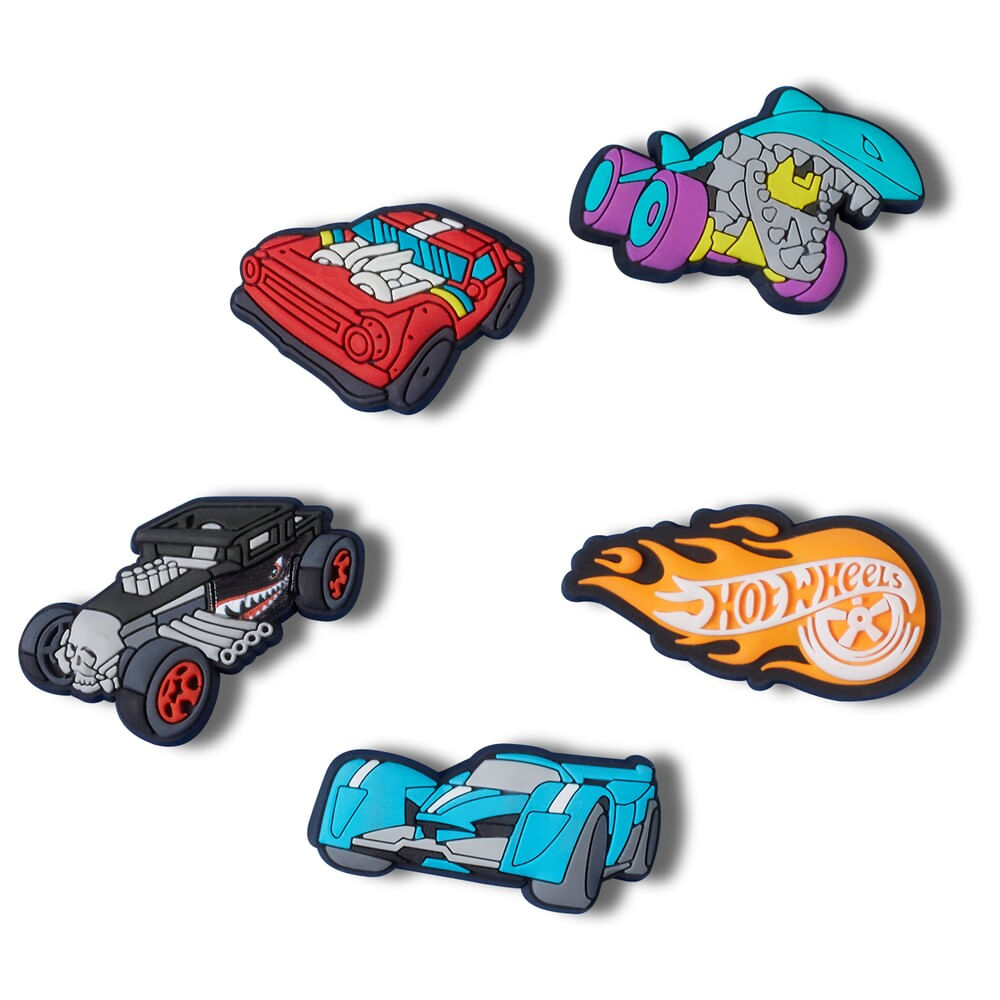 Jibbitz™ Hot Wheels Pack com 5 Peças Unico