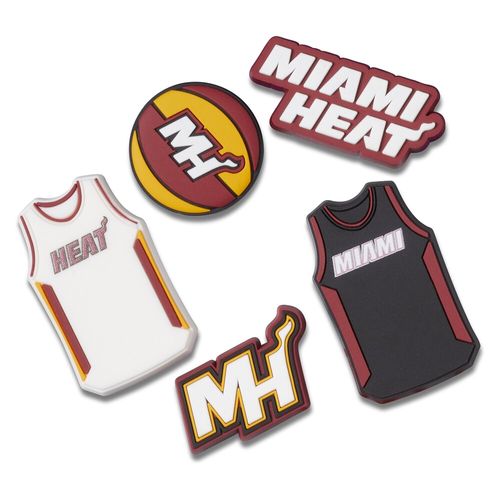 Jibbitz™ NBA Miami Heat Pack com 5 Peças