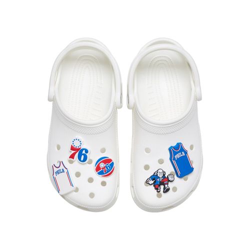 Jibbitz™ NBA Philadelphia 76Ers Pack com 5 Peças
