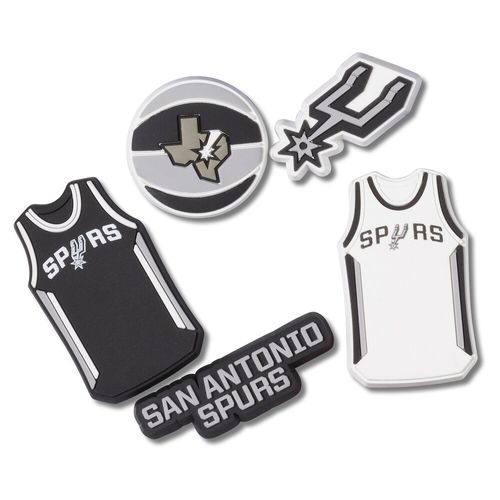 Jibbitz™ NBA San Antonio Spurs Pack com 5 Peças