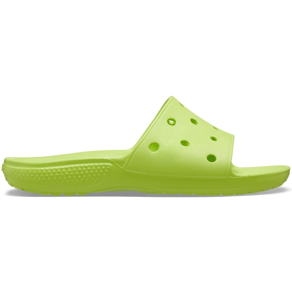 Chinelo Crocs Classic Slide LIMEADE 34