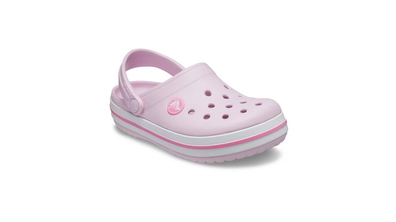 Sandália Crocs Crocband Clog Juvenil BALLERINA PINK
