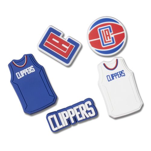 Jibbitz™ NBA Los Angeles Clippers Pack com 5 Peças