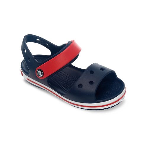 Sandália Crocs Crocband Sandal Infanto Juvenil NAVY/RED