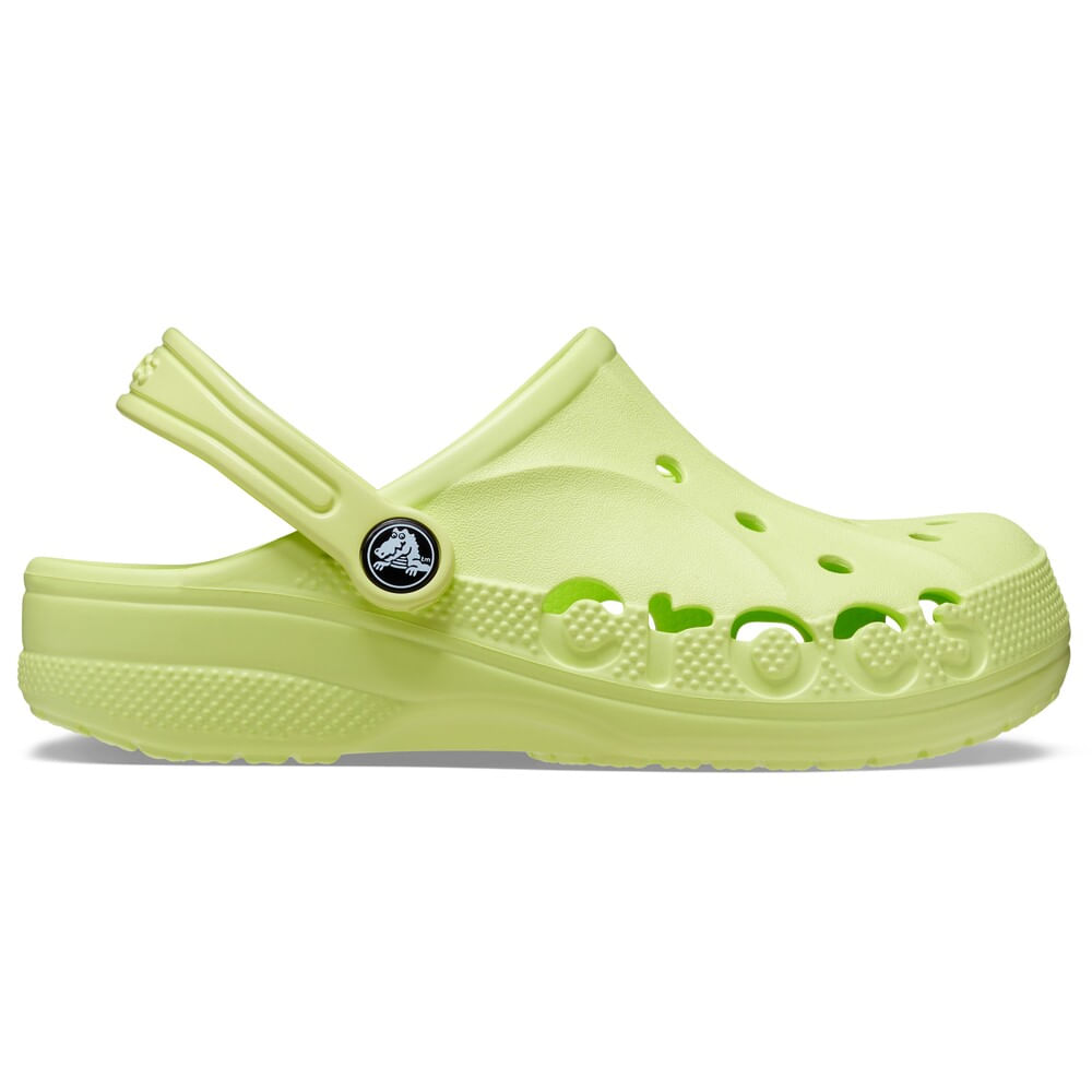 Sandália Crocs Baya Clog Juvenil LIME ZEST 22