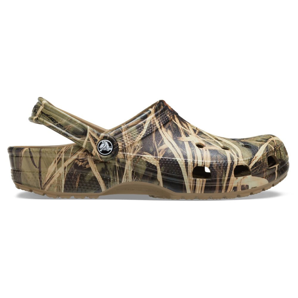Sandália Crocs Classic Realtree KHAKI 35