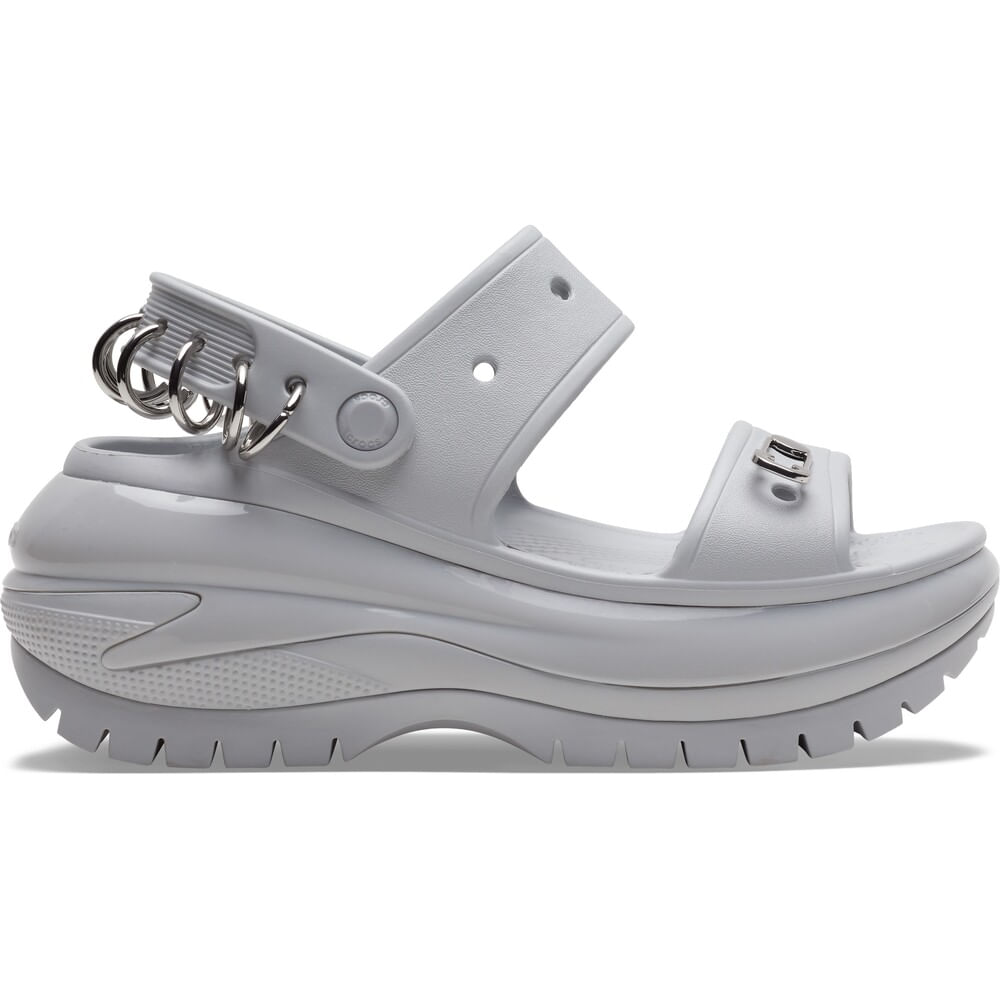 Sandália Crocs Mega Crush Rebel Sandal SHIMMER 34