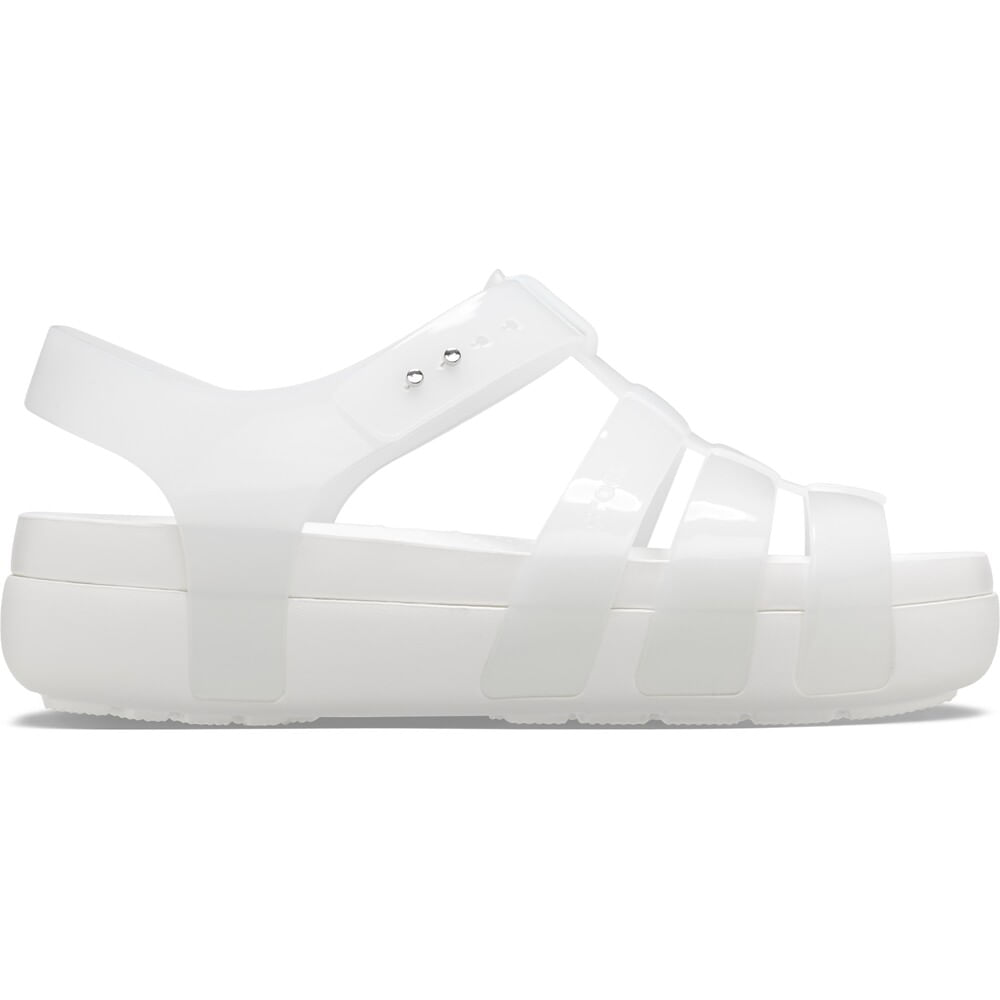 Sandália Crocs Splash Glossy Fisherman WHITE 40