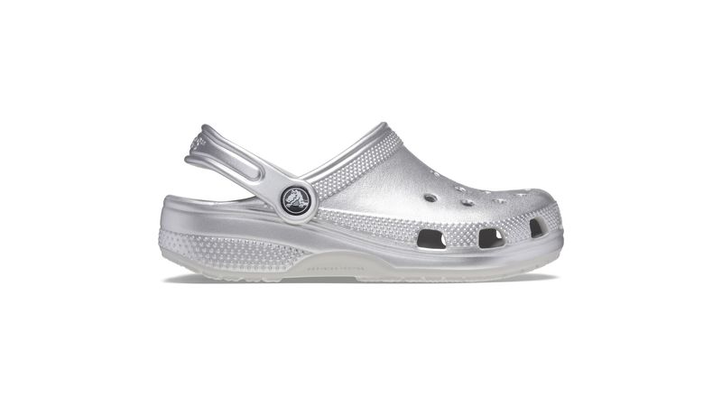 Crocs classic best sale metallic clog