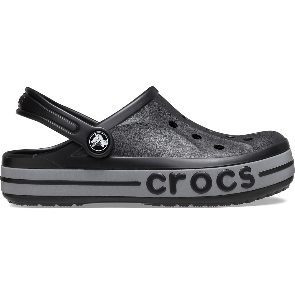 Sandália Crocs Bayaband Reflective Clog Juvenil BLACK 22